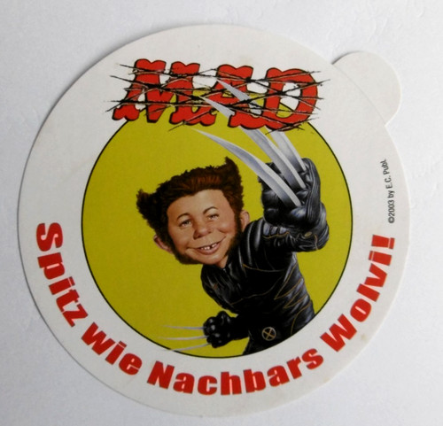 Werbe aufkleber mad - werbe-aufkleber,