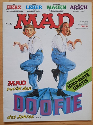 Deutsches mad 221 top - -,