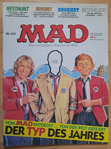 Deutsches mad 210 - mad, nr.210