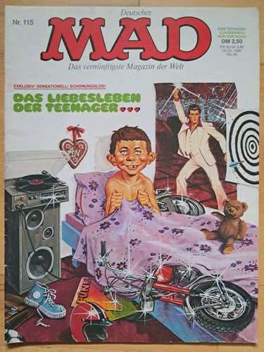 Deutsches mad 115 top z1 - nr.115,