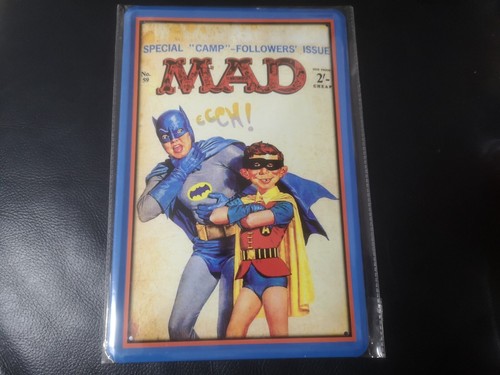 Blechschild 20x30 mad alfred - mad,,