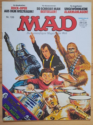 Deutsches mad 126 top - mad, nr.126